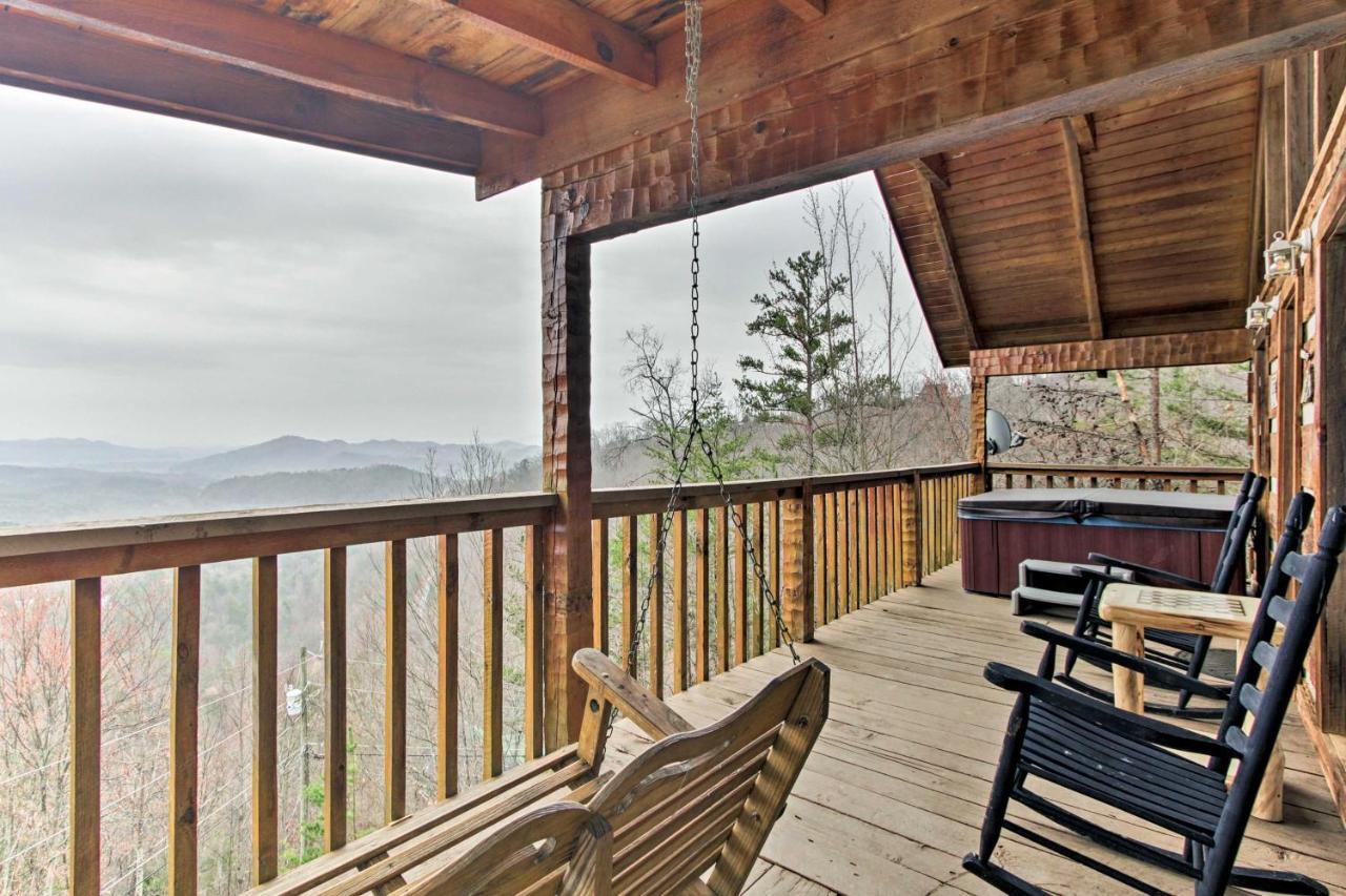 Sevierville Cabin With Private Hot Tub And Fireplace! Exteriör bild